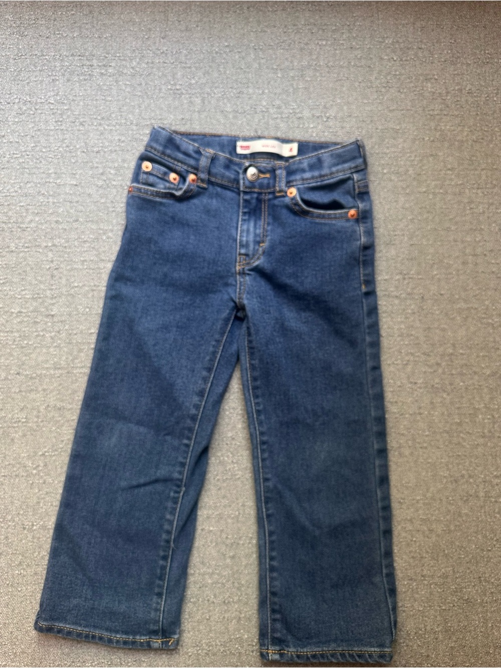 Levi's Dark Blue Kids' Straight-Leg Jeans